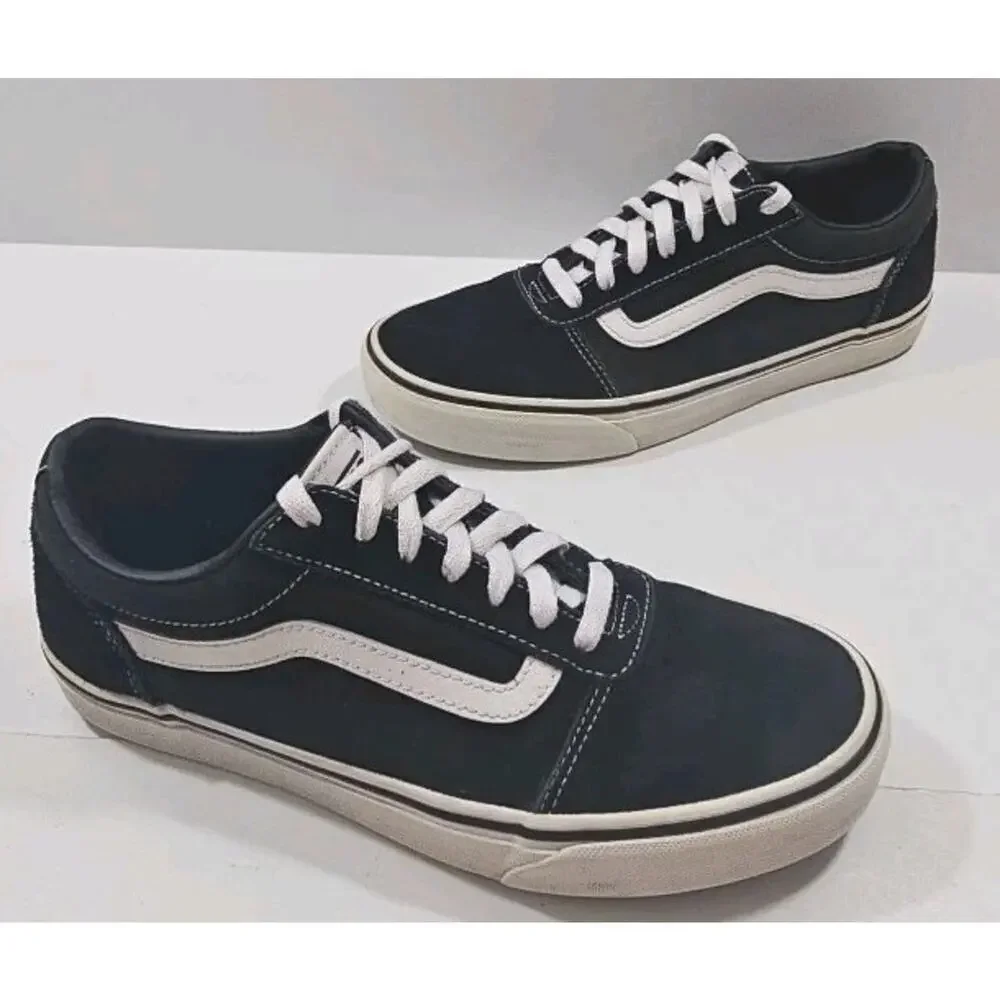Vans Old Skool Classic Skate Shows Black & White Mens 9.5 Womens 11 Unisex Retro - Picture 13 of 16